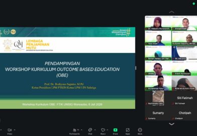 Dosen Pendidikan Fisika Bersama Seluruh Dosen FITK UNSIQ Ikuti Workshop Kurikulum OBE dan Visiting Professor